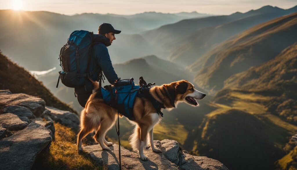 Preparing for a hike with your pet